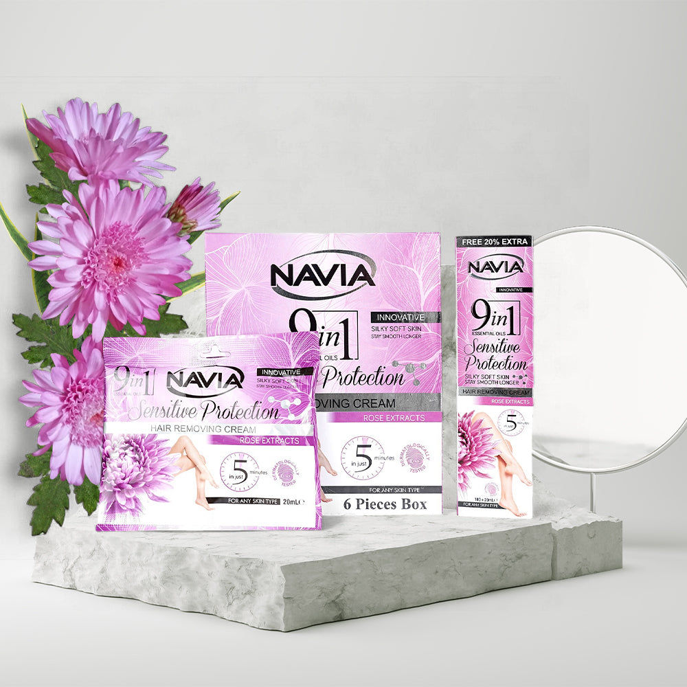 Navia Hair Removal Cream(Rose Extracts)